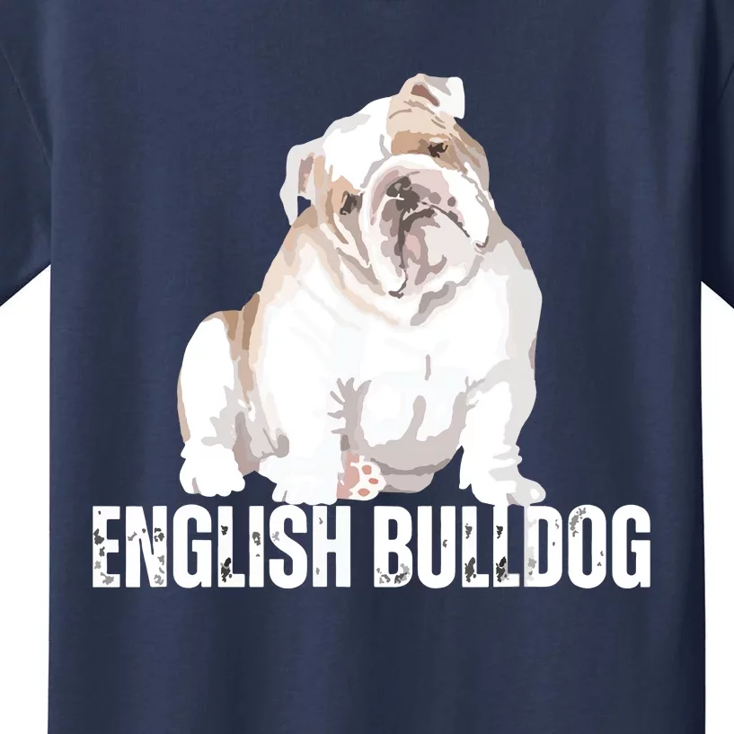 Dog Lover Gifts Bulldog Womens English Bulldog Men Kids T-Shirt