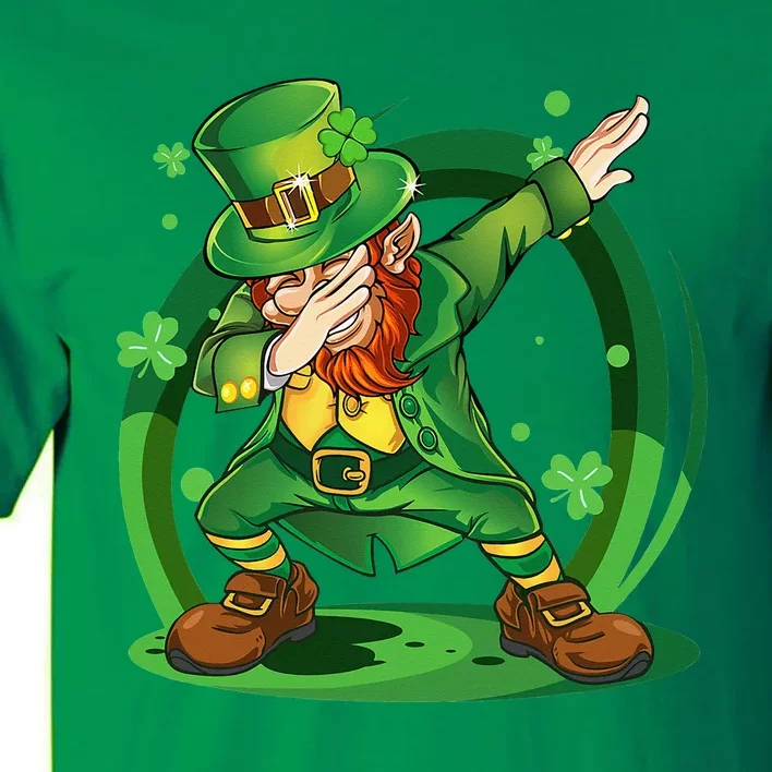 Dabbing Leprechaun Gold Happy St.Patrick's Day Tall T-Shirt