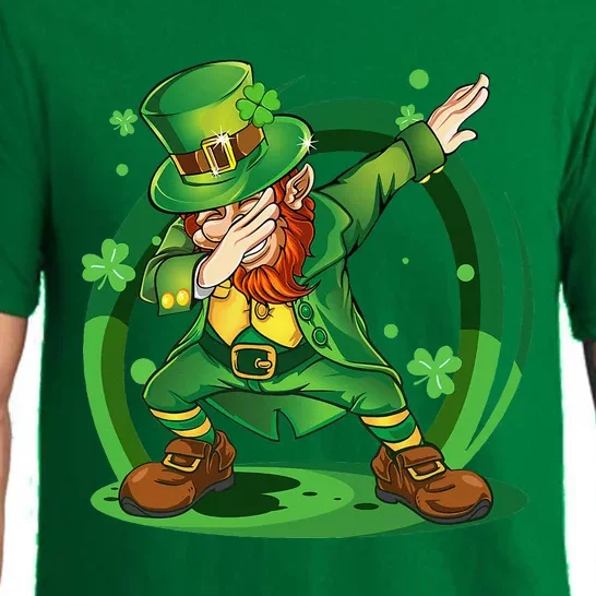 Dabbing Leprechaun Gold Happy St.Patrick's Day Pajama Set