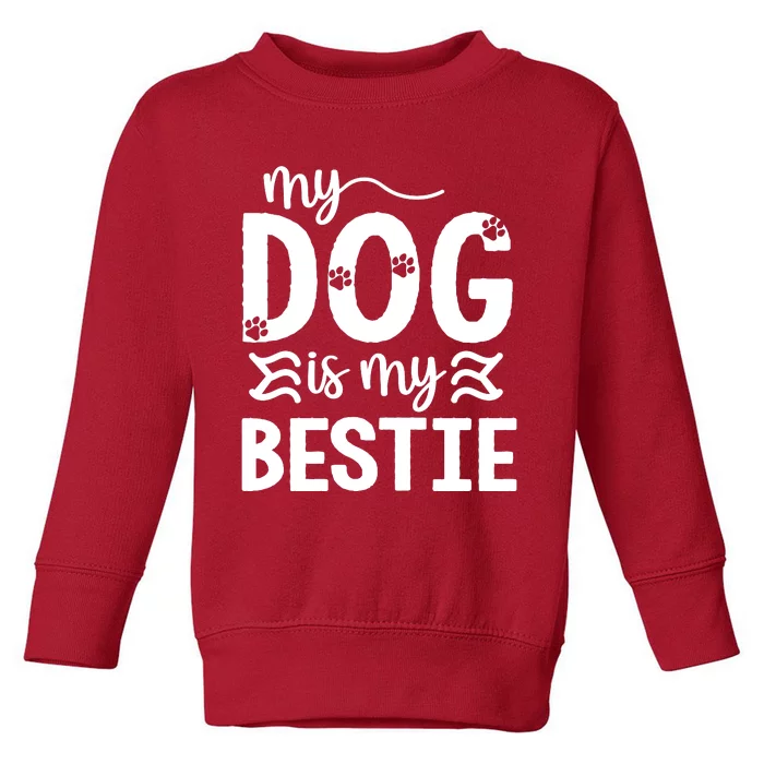 Dog Lovers Graphic Toddler Sweatshirt