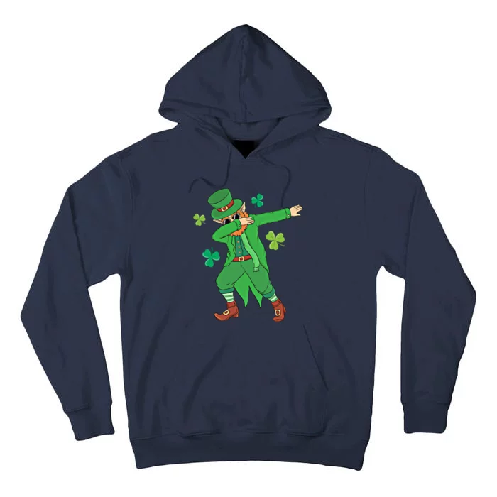 Dabbing Leprechaun Gift Funny St Paddys Day Gift Tall Hoodie