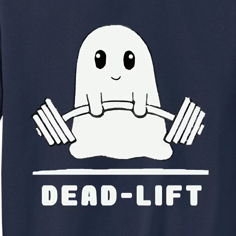 Dead Lift Ghost Halloween Funny Ghost Gym Sweatshirt