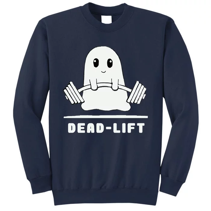 Dead Lift Ghost Halloween Funny Ghost Gym Sweatshirt