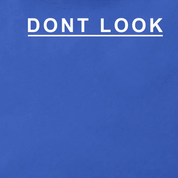 Dont Look Gift Zip Tote Bag