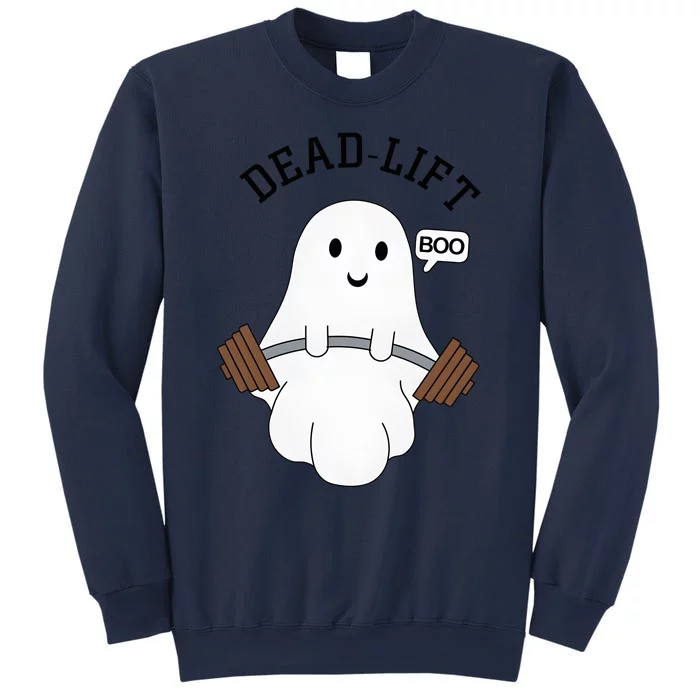 Dead Lift Ghost Halloween Funny Ghost Gym Gymer Cute Sweatshirt