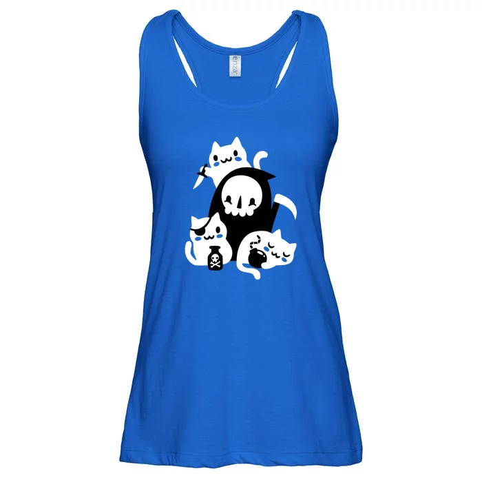 DeathS Little Helpers Ladies Essential Flowy Tank