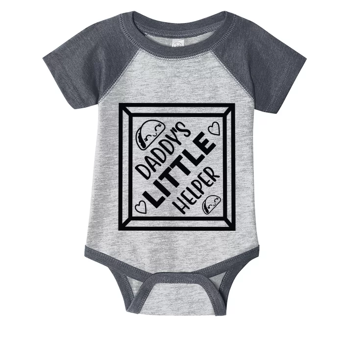 Daddy's Little Helper Infant Baby Jersey Bodysuit