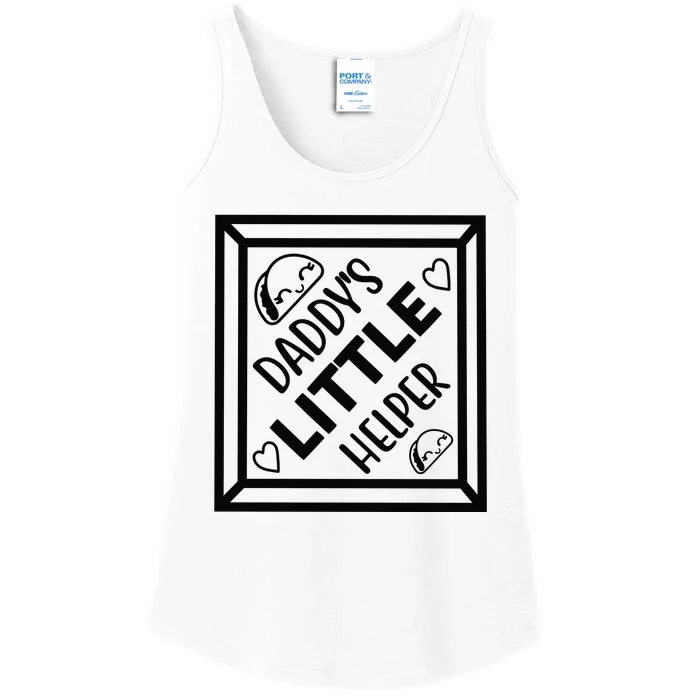 Daddy's Little Helper Ladies Essential Tank