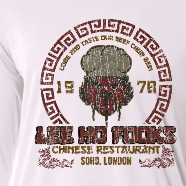 Distressed Lee Ho Fooks Lee Ho Fooks Soho London Est 1978 Cooling Performance Long Sleeve Crew