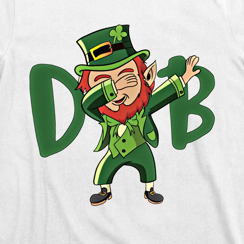 Dabbing Leprechaun Irish St PatrickS Day Gift Meaningful Gift T-Shirt