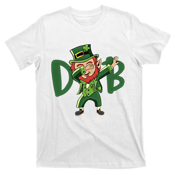 Dabbing Leprechaun Irish St PatrickS Day Gift Meaningful Gift T-Shirt