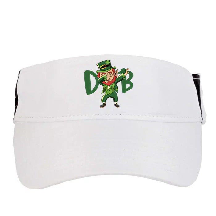 Dabbing Leprechaun Irish St PatrickS Day Gift Meaningful Gift Adult Drive Performance Visor