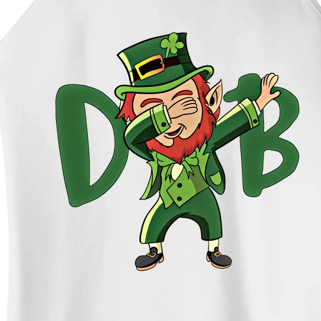 Dabbing Leprechaun Irish St PatrickS Day Gift Meaningful Gift Women’s Perfect Tri Rocker Tank