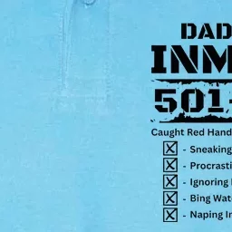 Dad Life Inmate Last Minute Softstyle Adult Sport Polo