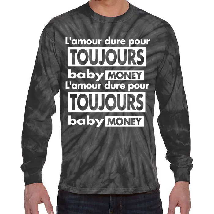 Destroy Lonely Infinite Love Baby Money Tie-Dye Long Sleeve Shirt