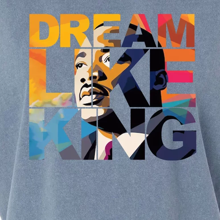 Dream Like King Martin Luther King Day Garment-Dyed Women's Muscle Tee