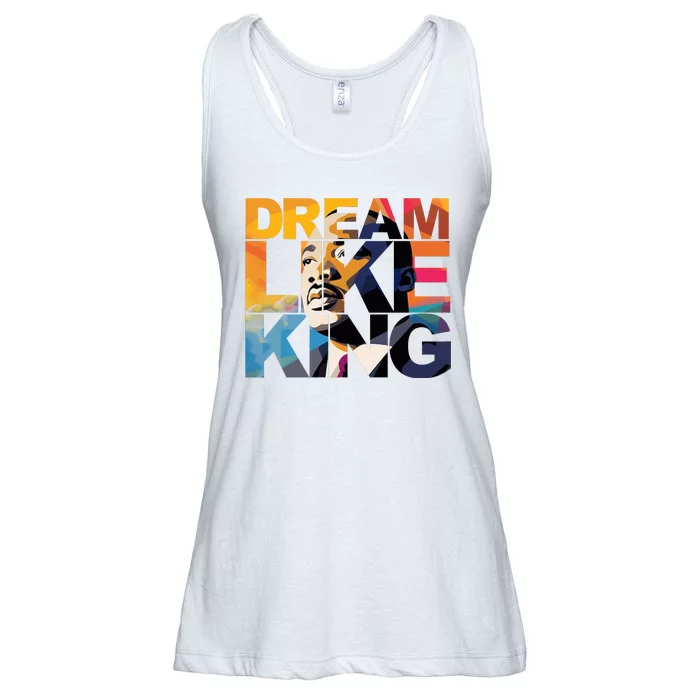 Dream Like King Martin Luther King Day Ladies Essential Flowy Tank