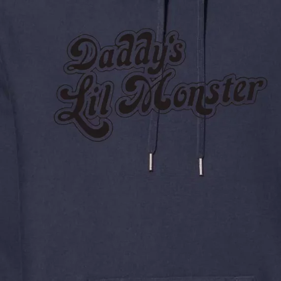 Daddys Lil Little Monster Premium Hoodie