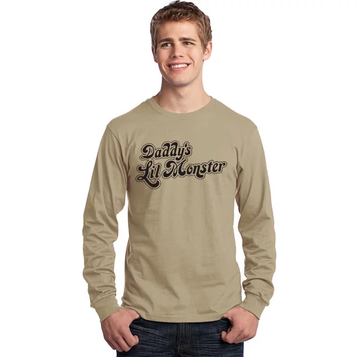 Daddys Lil Little Monster Tall Long Sleeve T-Shirt