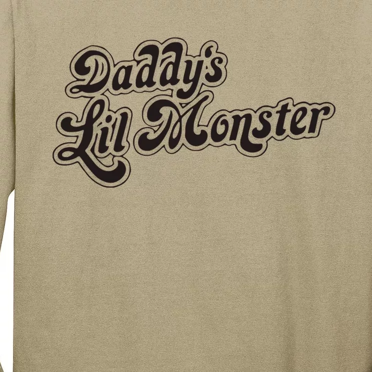 Daddys Lil Little Monster Tall Long Sleeve T-Shirt