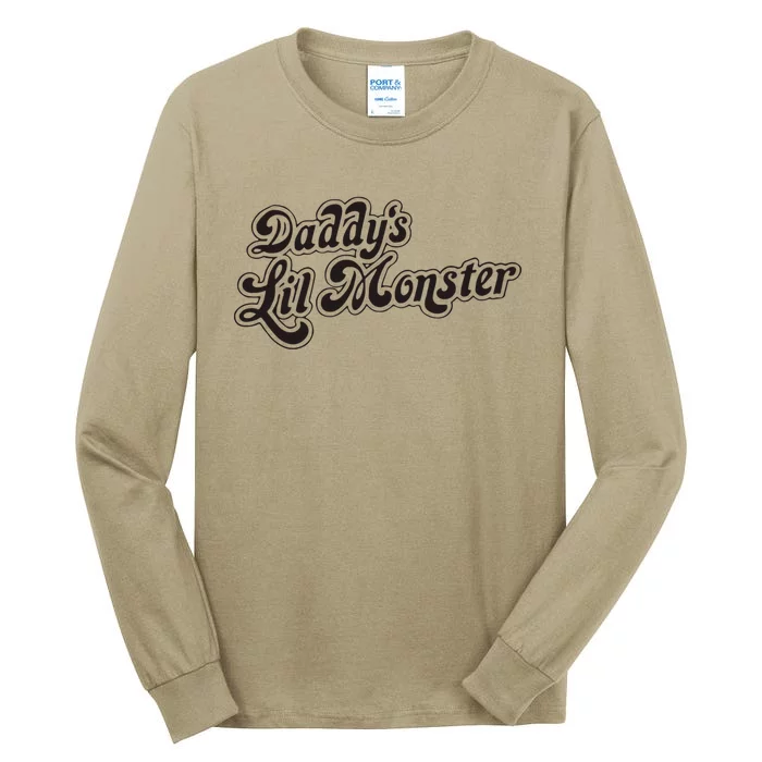 Daddys Lil Little Monster Tall Long Sleeve T-Shirt