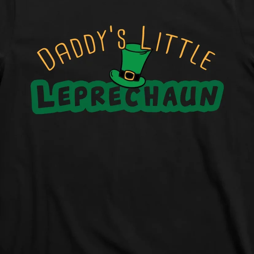 Daddy’S Little Leprechaun St Patrick’S T-Shirt