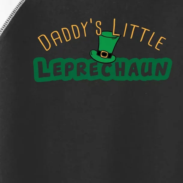 Daddy’S Little Leprechaun St Patrick’S Toddler Fine Jersey T-Shirt