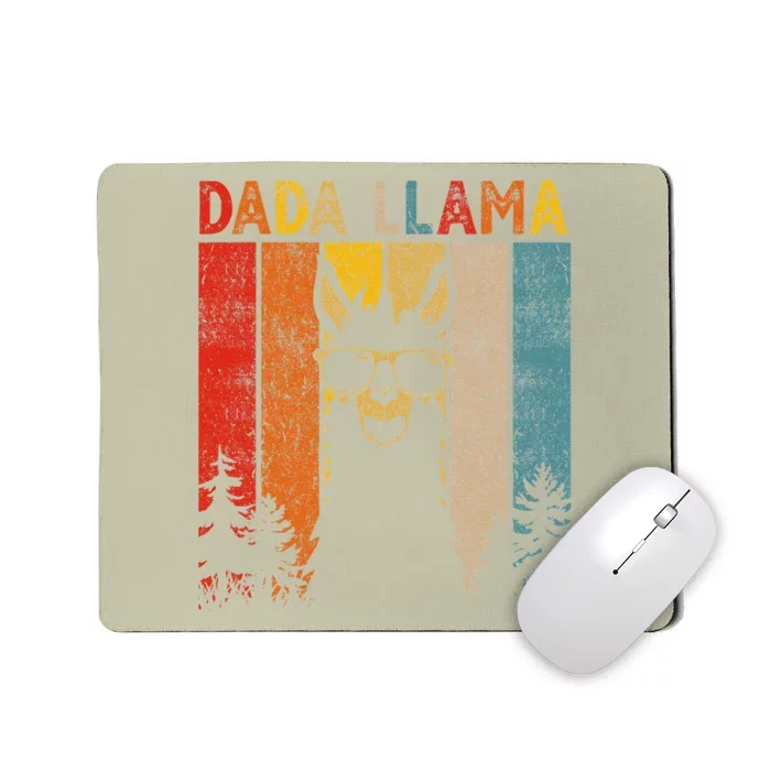 Dada Llama Lover Gift Fors Mousepad