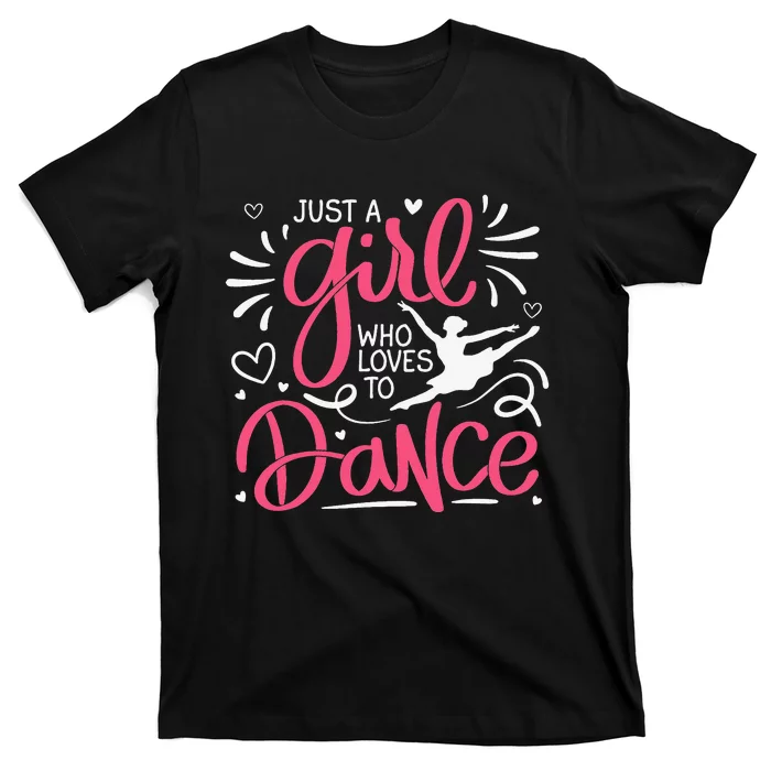 Dance Lover Loves Dance Dancing Dancer T-Shirt