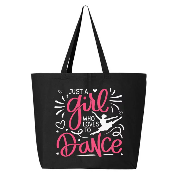 Dance Lover Loves Dance Dancing Dancer 25L Jumbo Tote