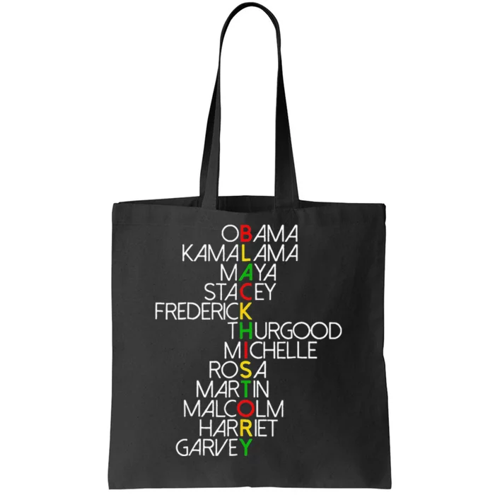 Dream Like Martin Lead Like Harriet BHM Tote Bag