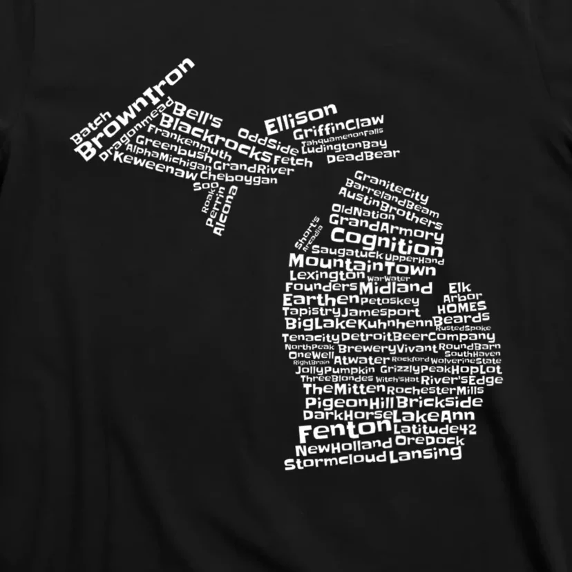 Drink Local Michigan Breweries T-Shirt