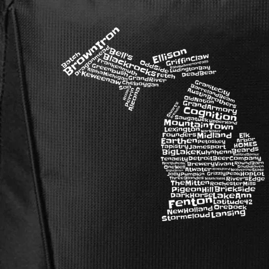 Drink Local Michigan Breweries City Backpack