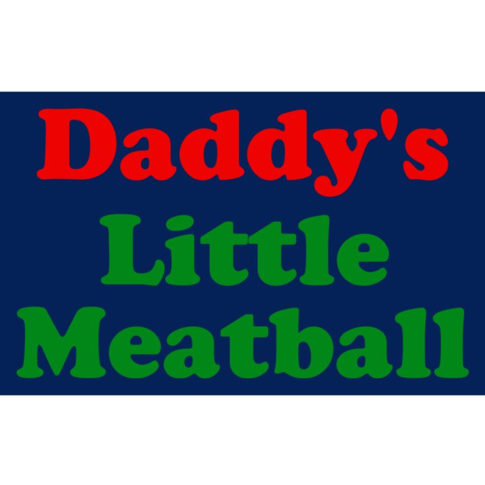 Daddys Little Meatball Funny Italian Joke Bumper Sticker