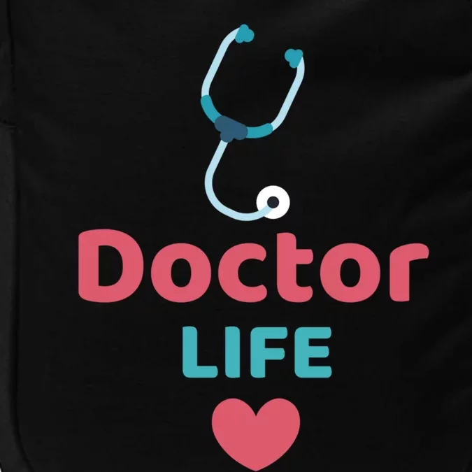 Doctor Life Medical Profession Doctors Design Medicine Gift Impact Tech Backpack