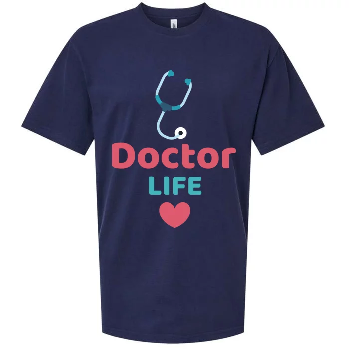 Doctor Life Medical Profession Doctors Design Medicine Gift Sueded Cloud Jersey T-Shirt