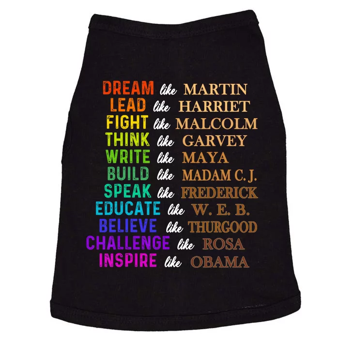 Dream Like Martin Lead Like Harriet The Junenth 1865 Doggie Tank