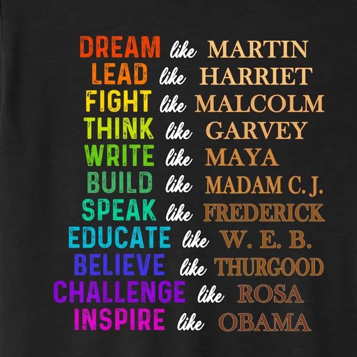 Dream Like Martin Lead Like Harriet The Junenth 1865 ChromaSoft Performance T-Shirt