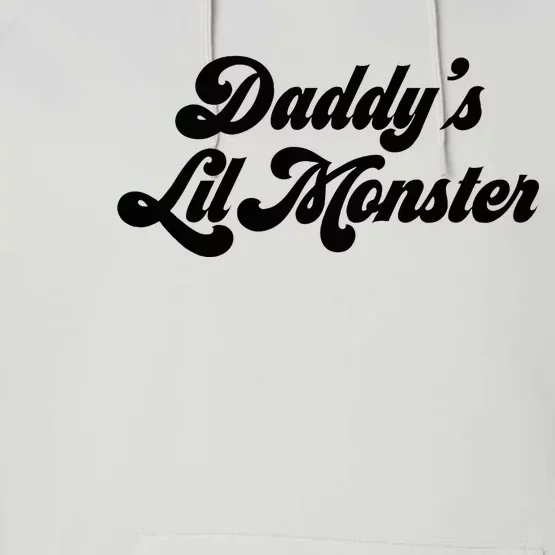 DaddyS Lil Monster Performance Fleece Hoodie