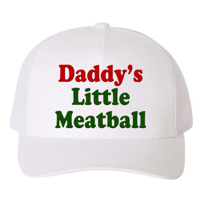 Daddys Little Meatball Cute Gift Yupoong Adult 5-Panel Trucker Hat