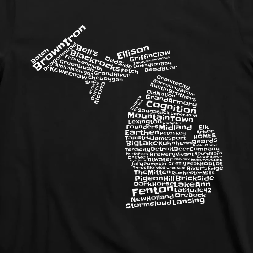 Drink Local Michigan Breweries T-Shirt