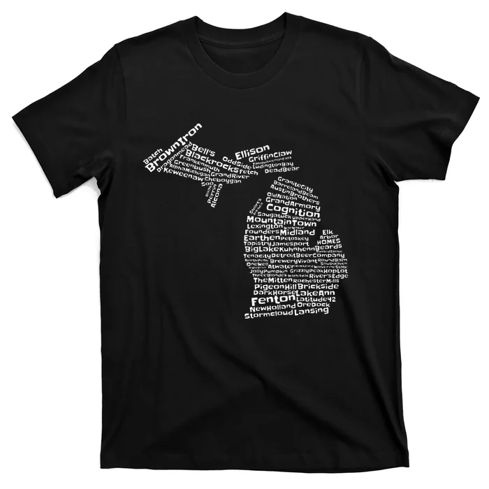 Drink Local Michigan Breweries T-Shirt