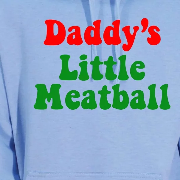 Daddy Little Meatball Italian Unisex Surf Hoodie