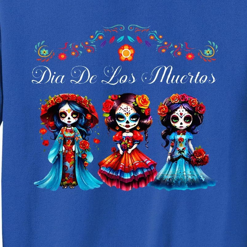 De Los Muertos La Catrina Day of the Dead Sugar Skull Sweatshirt