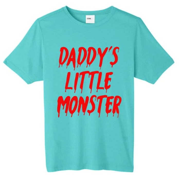 Daddys Little Monster Halloween Blood Red ChromaSoft Performance T-Shirt