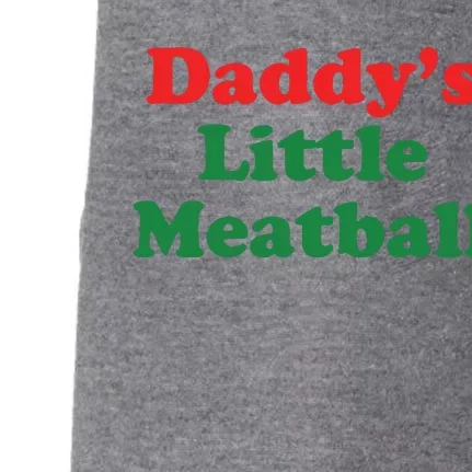 Daddy Little Meatball Italian Ironic Funny Meme Doggie 3-End Fleece Hoodie