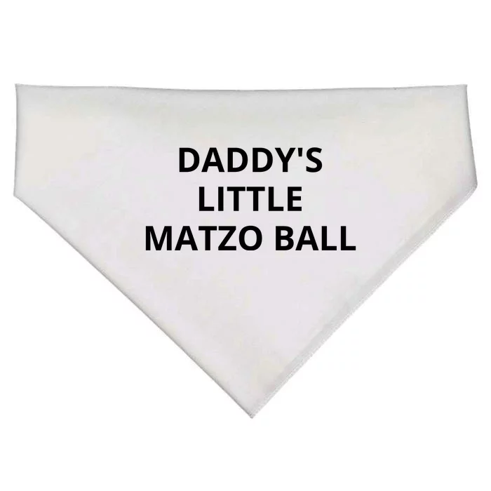 DaddyS Little Matzo Ball USA-Made Doggie Bandana