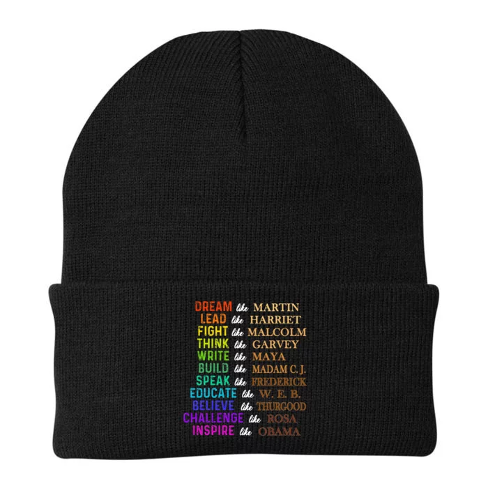 Dream Like Martin Lead Like Harriet The Juneteenth 1865 Knit Cap Winter Beanie