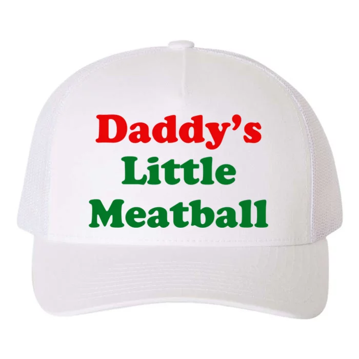 Daddys Little Meatball Yupoong Adult 5-Panel Trucker Hat