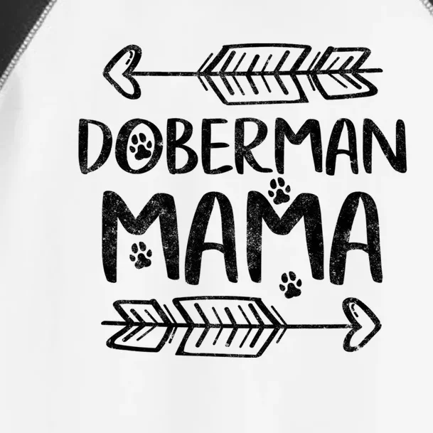 Dober Lover Owner Funny Dobie Dog Mom Gift Dober Mama Gift Toddler Fine Jersey T-Shirt